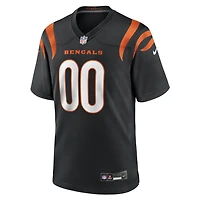 Men's Nike Cashius Howell Black Cincinnati Bengals Team Game Jersey