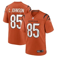 Men's Nike Chad Johnson Orange Cincinnati Bengals Retired Player Alternate Game Jersey