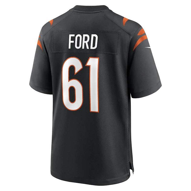 Men's Nike Cody Ford Black Cincinnati Bengals Game Jersey