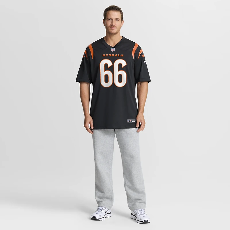 Maillot Nike Dalton Risner noir pour homme des Bengals de Cincinnati
