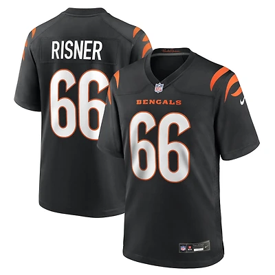 Maillot Nike Dalton Risner noir pour homme des Bengals de Cincinnati