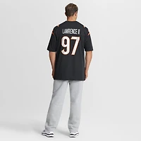 Men's Nike Dexter Lawrence II Black Cincinnati Bengals Game Jersey