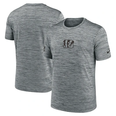 Men's Nike Gray Cincinnati Bengals Sideline Velocity Performance T-Shirt