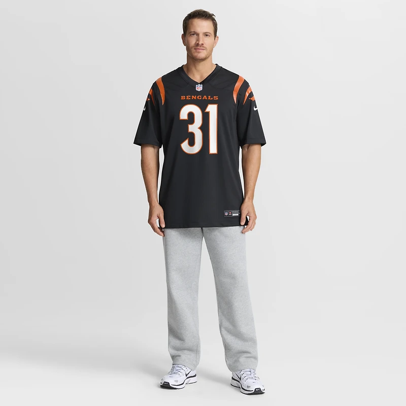 Maillot Nike Ickey Woods Cincinnati Bengals Retired Game pour homme Noir