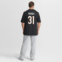 Maillot Nike Ickey Woods Cincinnati Bengals Retired Game pour homme Noir