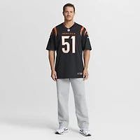Maillot Nike Isaiah Foskey noir pour homme des Bengals de Cincinnati