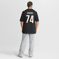 Men's Nike Jalen Rivers  Black Cincinnati Bengals Team Game Jersey