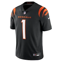 Maillot Nike Ja'Marr Chase noir Cincinnati Bengals Vapor Untouchable Limited pour homme