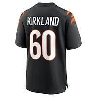 Men's Nike Jaxson Kirkland  Black Cincinnati Bengals Team Game Jersey