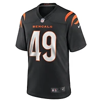 Men's Nike Joe Bachie Black Cincinnati Bengals Game Jersey