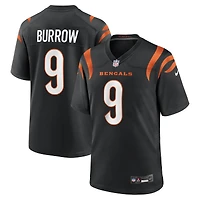 Men's Nike Joe Burrow Black Cincinnati Bengals Game - Jersey