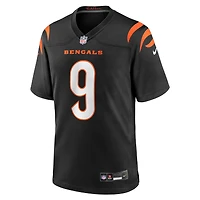 Men's Nike Joe Burrow Black Cincinnati Bengals Player Game Jersey
