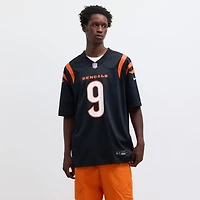 Maillot de match joueur Nike Joe Burrow pour hommes, noir, Cincinnati Bengals