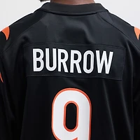 Maillot de match joueur Nike Joe Burrow pour hommes, noir, Cincinnati Bengals