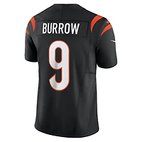 Maillot Nike Joe Burrow noir pour homme des Bengals de Cincinnati Vapor F.U.S.E. Limited