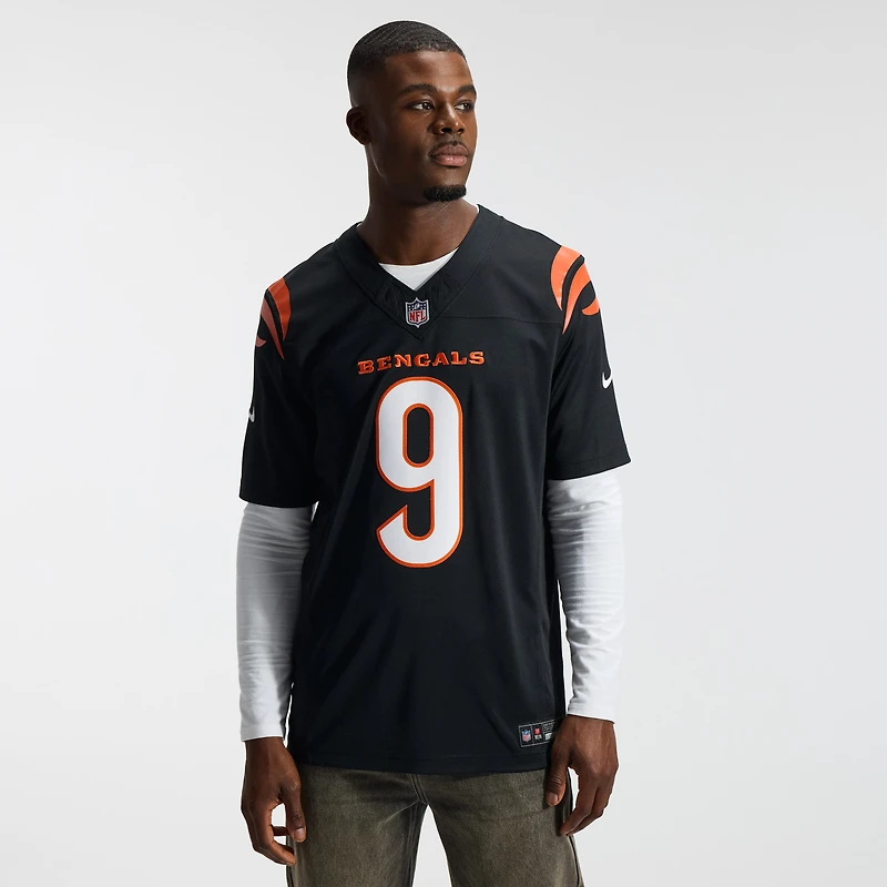 Men's Nike Joe Burrow Black Cincinnati Bengals Vapor F.U.S.E. Stitched Limited Jersey