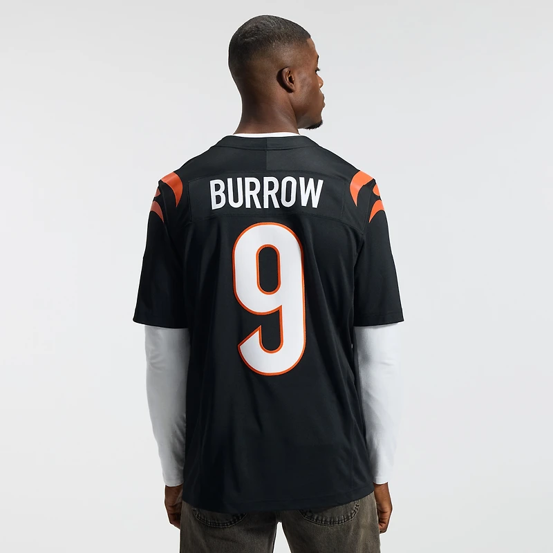 Men's Nike Joe Burrow Black Cincinnati Bengals Vapor F.U.S.E. Stitched Limited Jersey