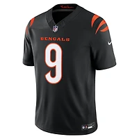 Men's Nike Joe Burrow Black Cincinnati Bengals Vapor F.U.S.E. Stitched Limited Jersey