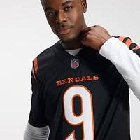 Men's Nike Joe Burrow Black Cincinnati Bengals Vapor F.U.S.E. Stitched Limited Jersey