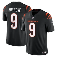 Men's Nike Joe Burrow Black Cincinnati Bengals Vapor F.U.S.E. Stitched Limited Jersey