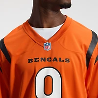 Men's Nike Joe Burrow Orange Cincinnati Bengals Alternate Game Jersey
