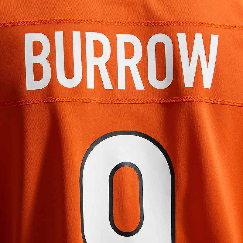 Nike Joe Burrow Orange Cincinnati Bengals Alternate pour hommes - Maillot de match