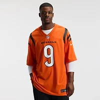 Men's Nike Joe Burrow Orange Cincinnati Bengals Alternate - Game Jersey