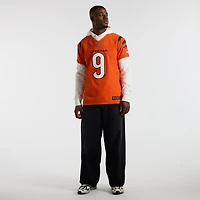 Maillot Nike Joe Burrow orange Vapor F.U.S.E. Elite des Bengals de Cincinnati pour homme