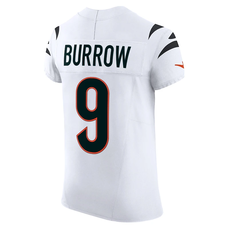 Nike Joe Burrow pour homme Blanc Cincinnati Bengals Vapor F.U.S.E. Maillot Élite