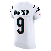 Nike Joe Burrow pour homme Blanc Cincinnati Bengals Vapor F.U.S.E. Maillot Élite