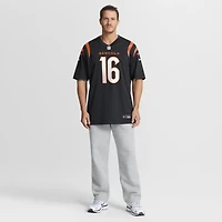 Maillot Nike Joe Flacco noir pour homme des Bengals de Cincinnati