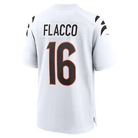 Men's Nike Joe Flacco  White Cincinnati Bengals Game Jersey