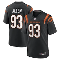 Men's Nike Jonathan Allen  Black Cincinnati Bengals Team Game Jersey