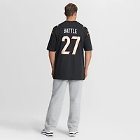 Men's Nike Jordan Battle  Black Cincinnati Bengals Team Game Jersey