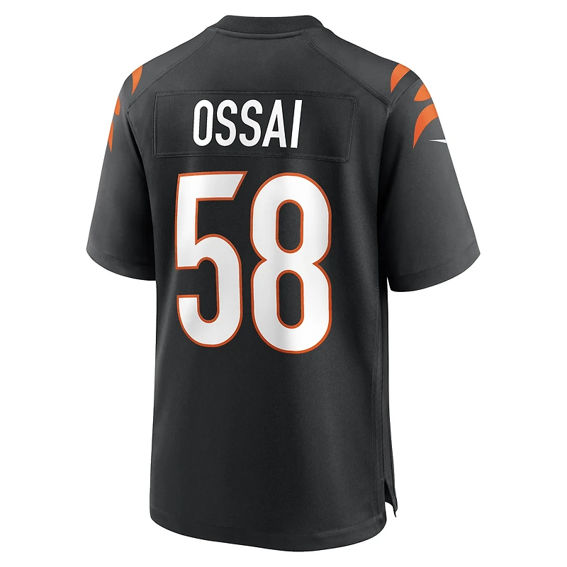 Men's Nike Joseph Ossai Black Cincinnati Bengals Game Jersey