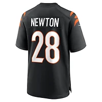 Men's Nike Josh Newton  Black Cincinnati Bengals Game Jersey