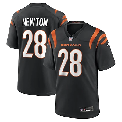 Maillot de match Nike Josh Newton noir pour homme des Bengals Cincinnati