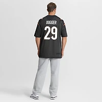 Men's Nike Kyle Dugger  Black Cincinnati Bengals Team Game Jersey