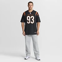 Maillot de match Nike McKinnley Jackson pour homme, noir, des Bengals Cincinnati