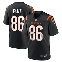 Men's Nike Noah Fant  Black Cincinnati Bengals Team Game Jersey