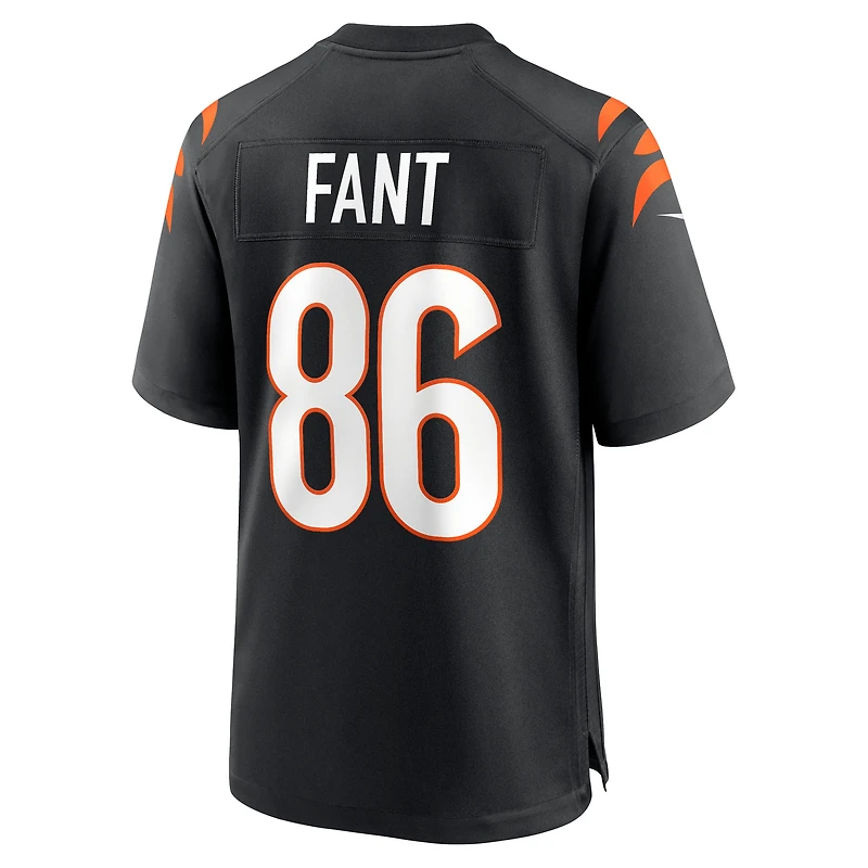 Men's Nike Noah Fant  Black Cincinnati Bengals Team Game Jersey
