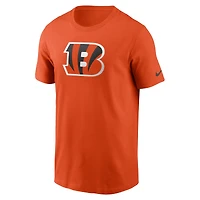 T-shirt essentiel Nike orange Cincinnati Bengals Primetime Logo pour homme
