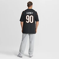 Men's Nike Owen Carney Black Cincinnati Bengals Home Game Player Jersey