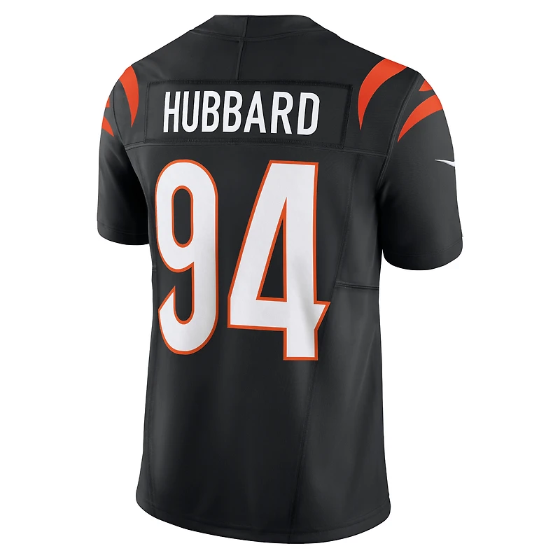 Maillot Nike Sam Hubbard noir pour homme des Bengals de Cincinnati Vapor F.U.S.E. Limited