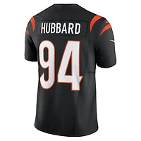Maillot Nike Sam Hubbard noir pour homme des Bengals de Cincinnati Vapor F.U.S.E. Limited