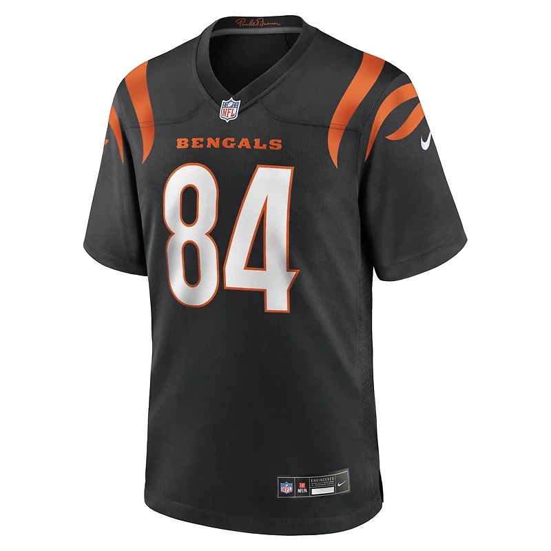 Men's Nike T. J. Houshmandzadeh  Black Cincinnati Bengals Team Retired Player Game Jersey