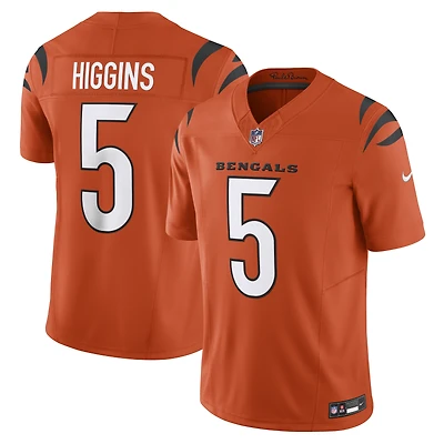 Men's Nike Tee Higgins Orange Cincinnati Bengals Vapor F.U.S.E. Limited Jersey