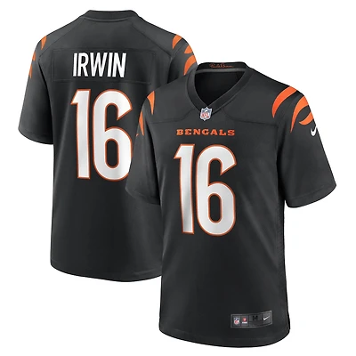 Men's Nike Trenton Irwin Black Cincinnati Bengals Game Player Jersey