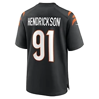Maillot de match Nike Trey Hendrickson pour hommes, noir, Cincinnati Bengals