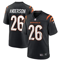 Maillot Nike Tycen Anderson pour homme, noir, joueur de match des Bengals Cincinnati